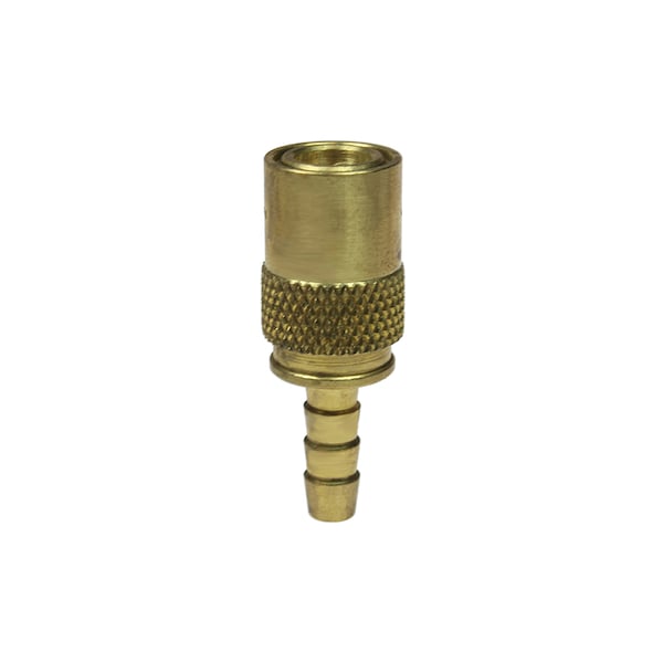 1/4" Moldflow Coupler Unvalved 3/8" ID Hose